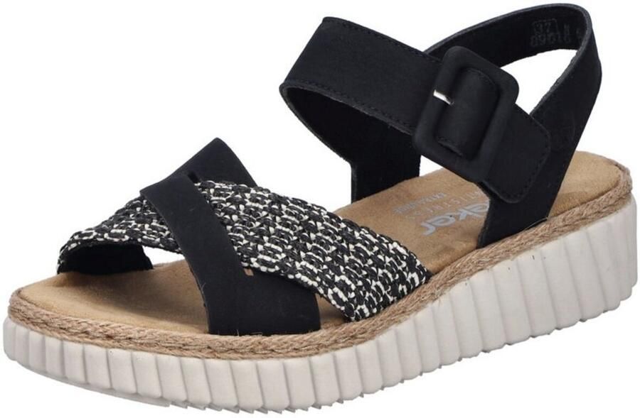 Rieker 69269 00 schwarz Zwart - Foto 8