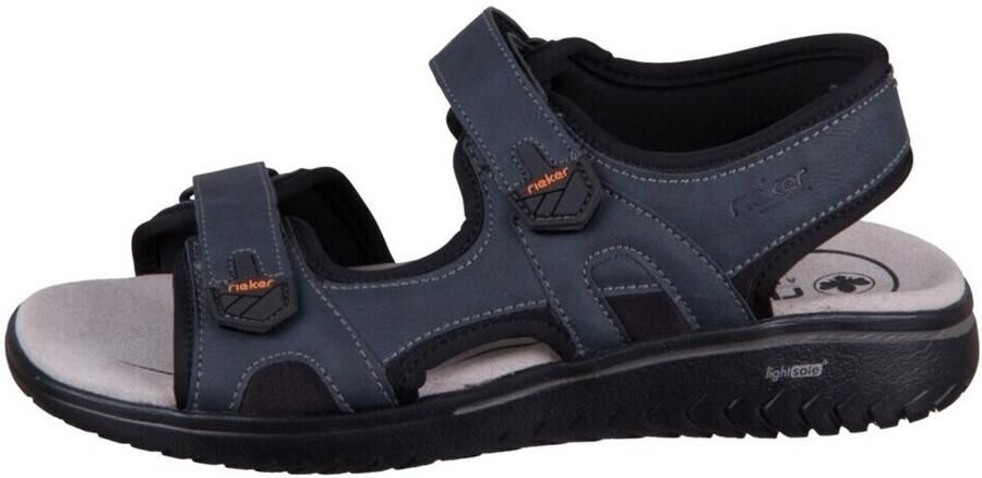 Rieker Sandalen Heren Blauw - Foto 3