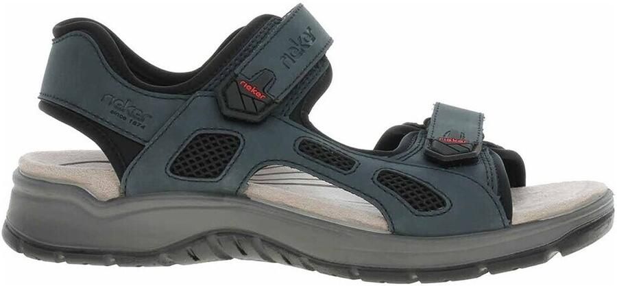 Rieker Trekkingsandalen zomerschoen outdoorsandaal vrijetijdssandaal met klittenbandsluitingen - Foto 5