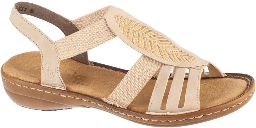 Rieker Sandalen Dames Beige - Foto 4