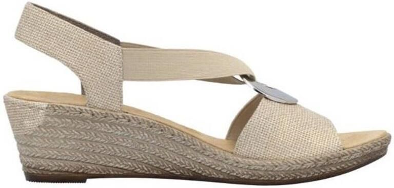 Rieker Sandalen met sleehak 624H693 - Foto 2