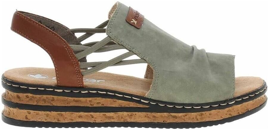 Rieker Sandals 67476 Vrouwen Grijs Sandalen - Foto 2