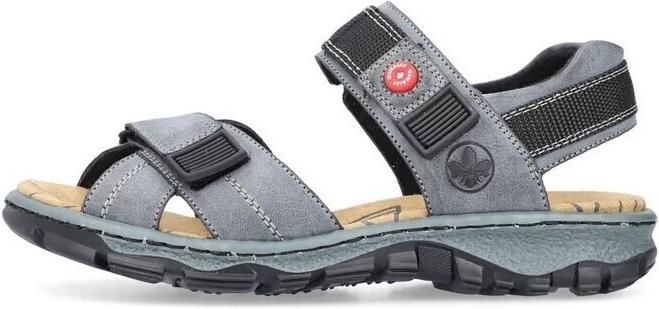 Rieker dames trekking sandalen blauw-grijs Sandalen 68851-14 blauw-grijs - Foto 6