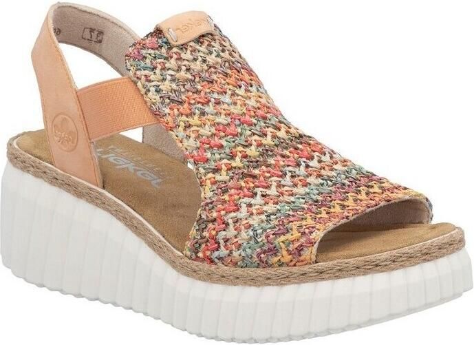 Rieker Sandals Vrouwen Veelkleurig Sandalen - Foto 2