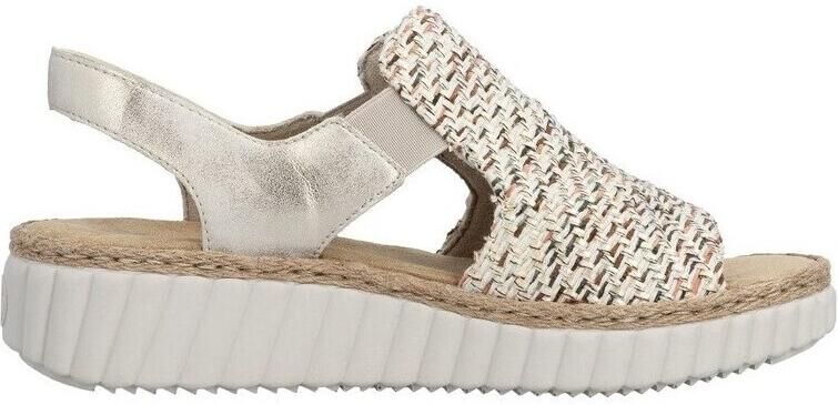 Rieker Sandalen met sleehak 6927660 - Foto 9