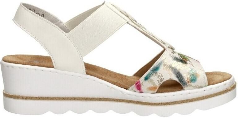 Rieker Zomer sandaal met vrolijke print Multicolor Dames - Foto 10