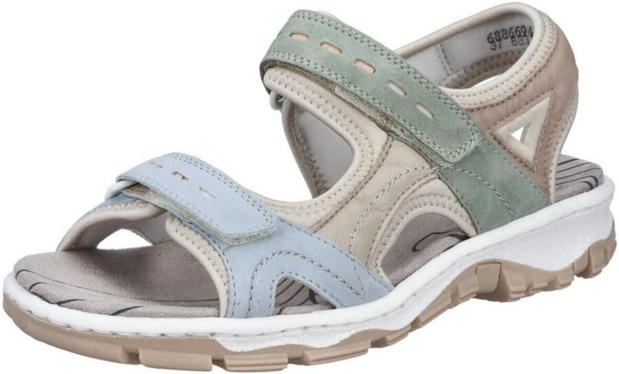 Rieker dames trekking sandalen Veelkleurig - Foto 2