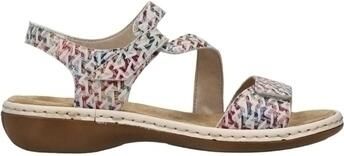 Rieker Sandalen met sleehak 659C7-94