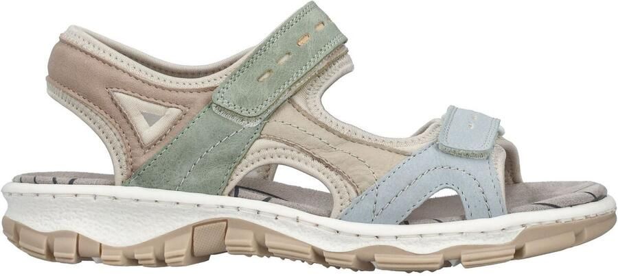 Rieker dames trekking sandalen Veelkleurig - Foto 3