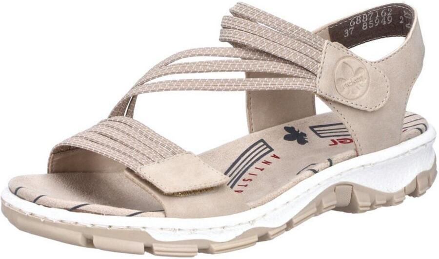Rieker dames trekking sandalen beige - Foto 2