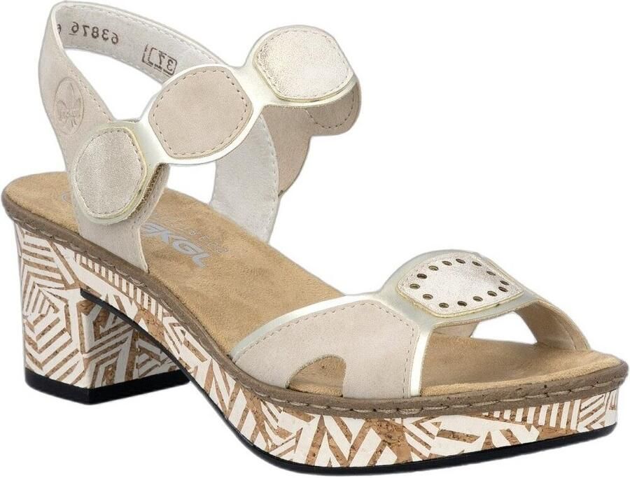 Rieker Sandalen met hakken 63876 - Foto 2