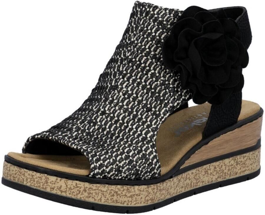 Rieker Sandalen met sleehak