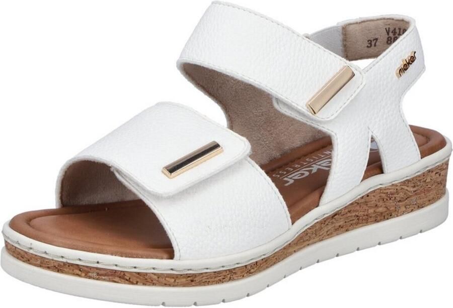 Rieker Sandalen met sleehak - Foto 8