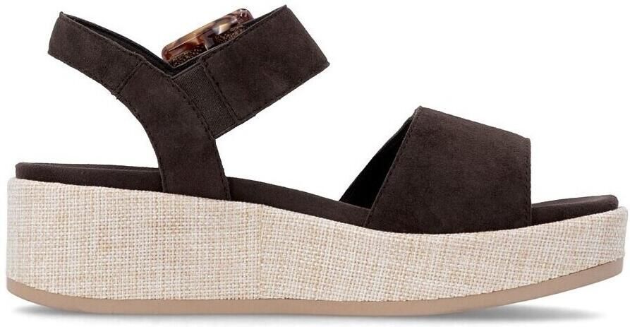Rieker Sandalen met sleehak RKR983