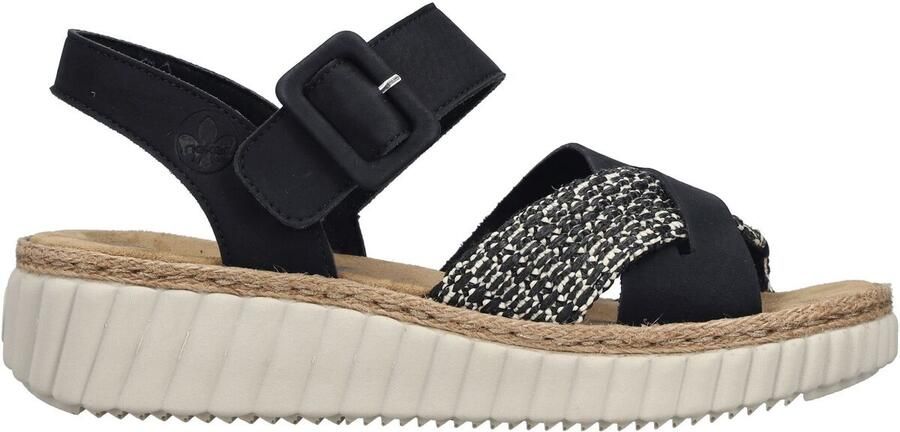 Rieker Sandalen met sleehak Sandalen - Foto 12