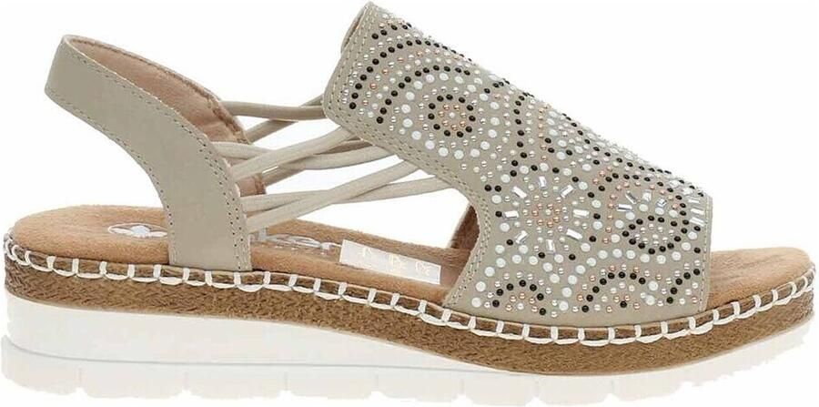 Rieker Sandalen met sleehak V124662