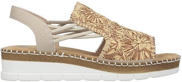 Rieker Sandalen met sleehak V126864