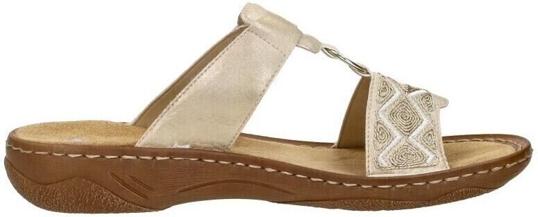Rieker Slippers Zomerschoen strandschoen slippers vakantieschoen met klittenbandsluiting - Foto 7