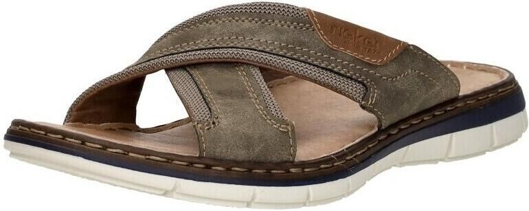 Rieker Heren Slipper 25182-25 Taupe - Foto 16