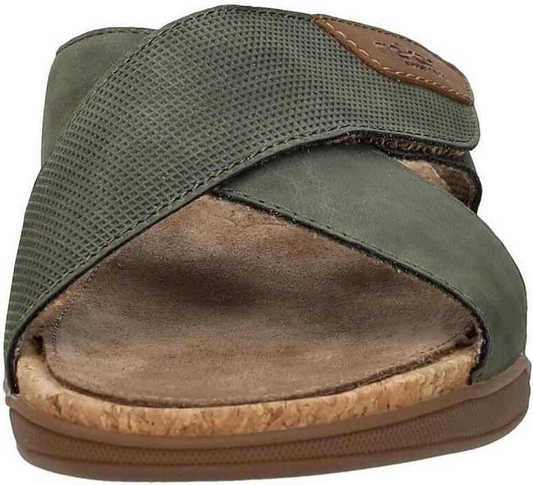 Rieker 27070-54 heren slippers groen - Foto 9