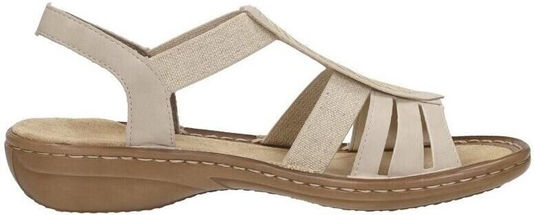 Rieker Platte sandalen 608C062 - Foto 6