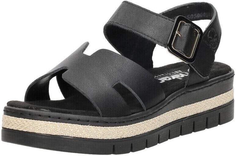 Rieker Sandalen Dames Zwart - Foto 7