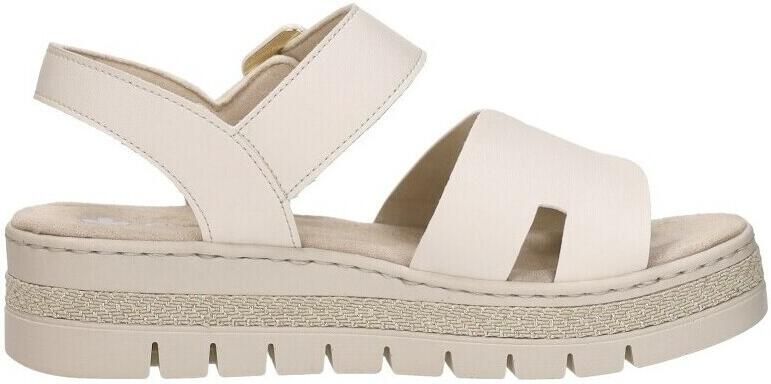 Rieker Sandalen Plat Sandalen Plat Taupe - Foto 8