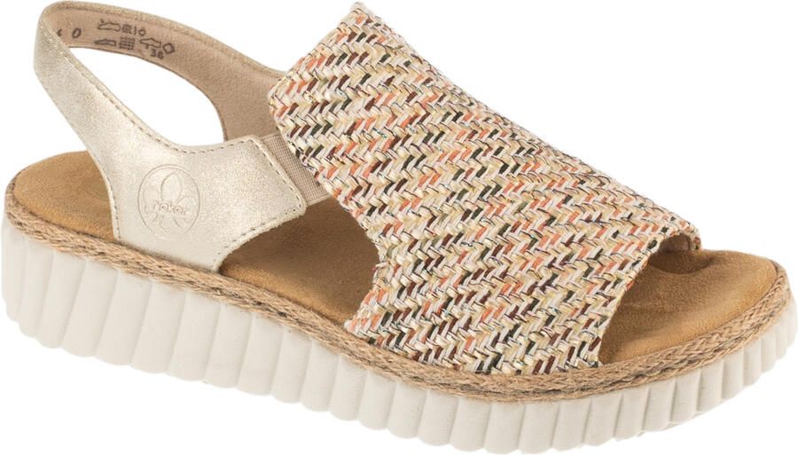 Rieker Sandalen met sleehak 6927660 - Foto 10