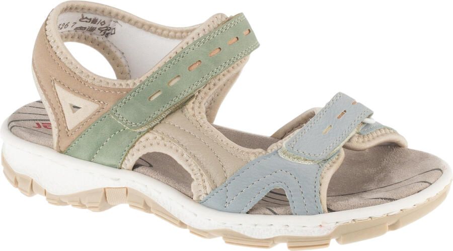 Rieker dames trekking sandalen Veelkleurig - Foto 3