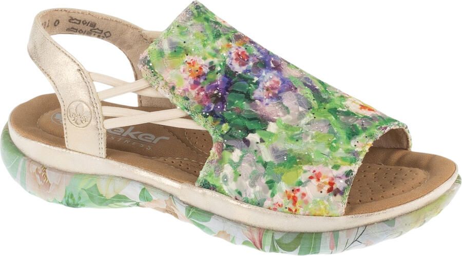 Rieker Platte sandalen 6484190 - Foto 2