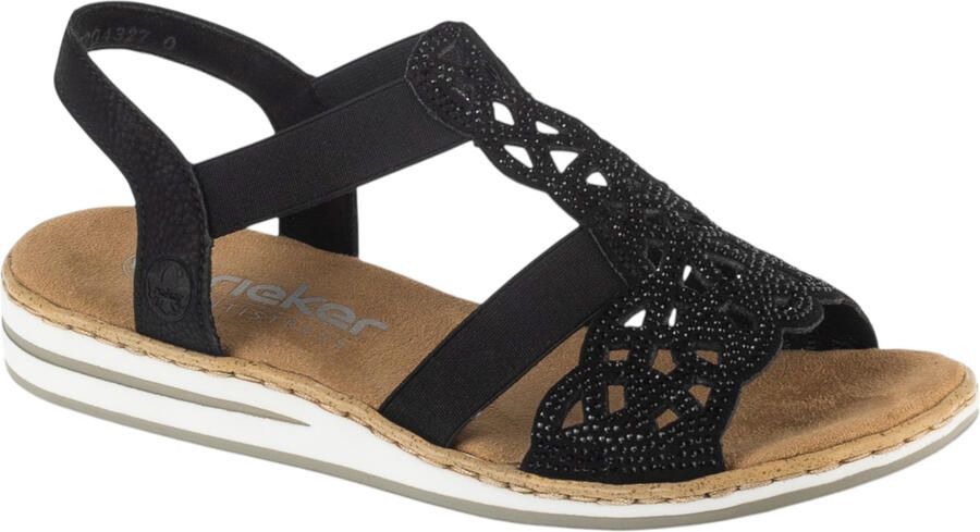 Rieker Sandalen met sleehak Sandalen - Foto 9