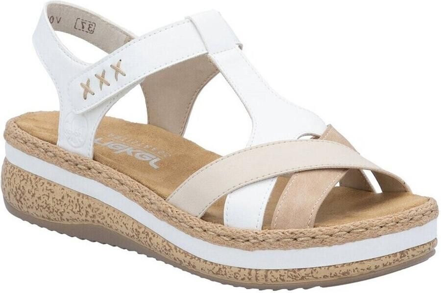 Rieker Sandalen met sleehak V091980