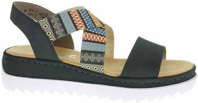 Rieker Sandals V44G8-14 Vrouwen Veelkleurig Sandalen - Foto 3
