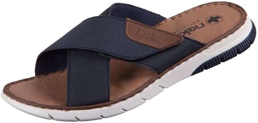 Rieker Slippers zomerschoen slippers klittenbandschoen met klittenbandjes - Foto 9