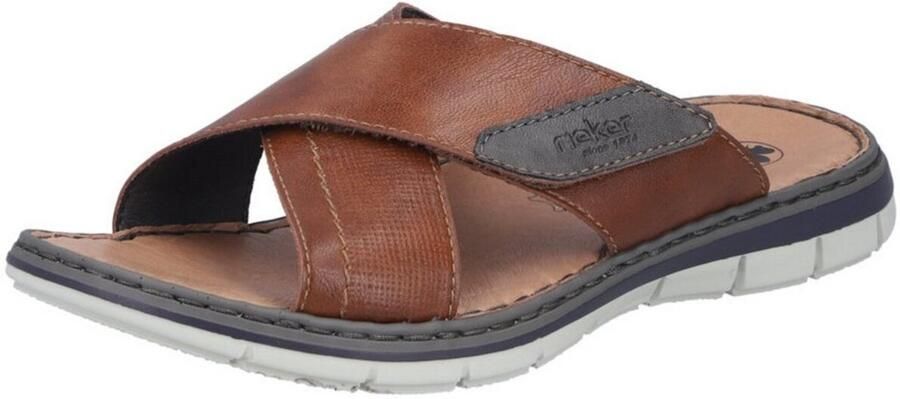 Rieker Slippers Sandalen Bruin 25151-24 - Foto 4