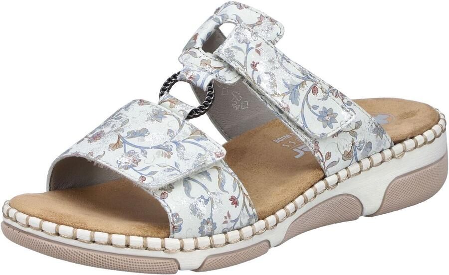 Rieker Slippers Dames Grijs - Foto 2