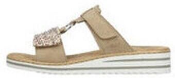 Rieker -Dames beige donker slippers & muiltjes - Foto 18
