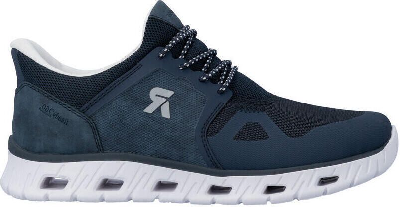 Rieker Heren Sneaker Low Ready2GO Instapper 04355-14 blauw Blue