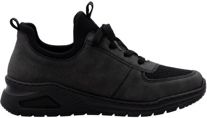 Rieker Slip-on sneakers Instapschoen lage schoen vrijetijdssneaker zachte MemoSoft-binnenzool