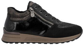 Rieker Sneakers vrijetijdsschoen lage schoen veterschoen met zijrits - Foto 10