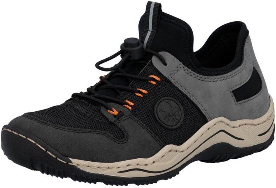 Rieker dames instappers zwart - Foto 2