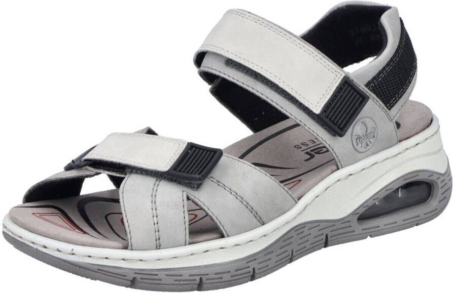 Rieker Trekkingsandalen Buitensandalen zomerschoenen klittenbandschoenen met Air-functie