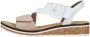 Rieker Sandalen zomerschoen sandaal sleehak met asymmetrische bandjes - Thumbnail 14