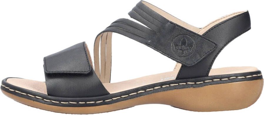 Rieker Sandalen met sleehak 6596400 - Foto 2