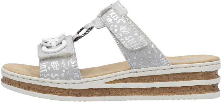 Rieker Open Teen Open Teen Zilverkleur - Foto 4