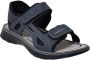Rieker Zwarte synthetische sliders met comfortabel voetbed en klittenbandsluiting Black Heren - Thumbnail 6