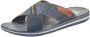 Rieker Slippers zomerschoen slippers badschoen met contraststiksels - Thumbnail 2