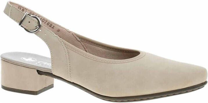 Rieker Slingback pumps avondschoen zomerschoen blokhak met verstelbare band