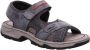 Rieker Sandalen summer shoe velcro shoe outdoor sandal with velcro fastener - Thumbnail 1