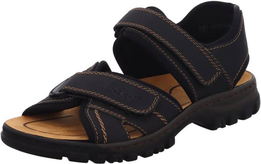 Rieker Sandalen summer shoe velcro shoe outdoor shoe with profiled sole